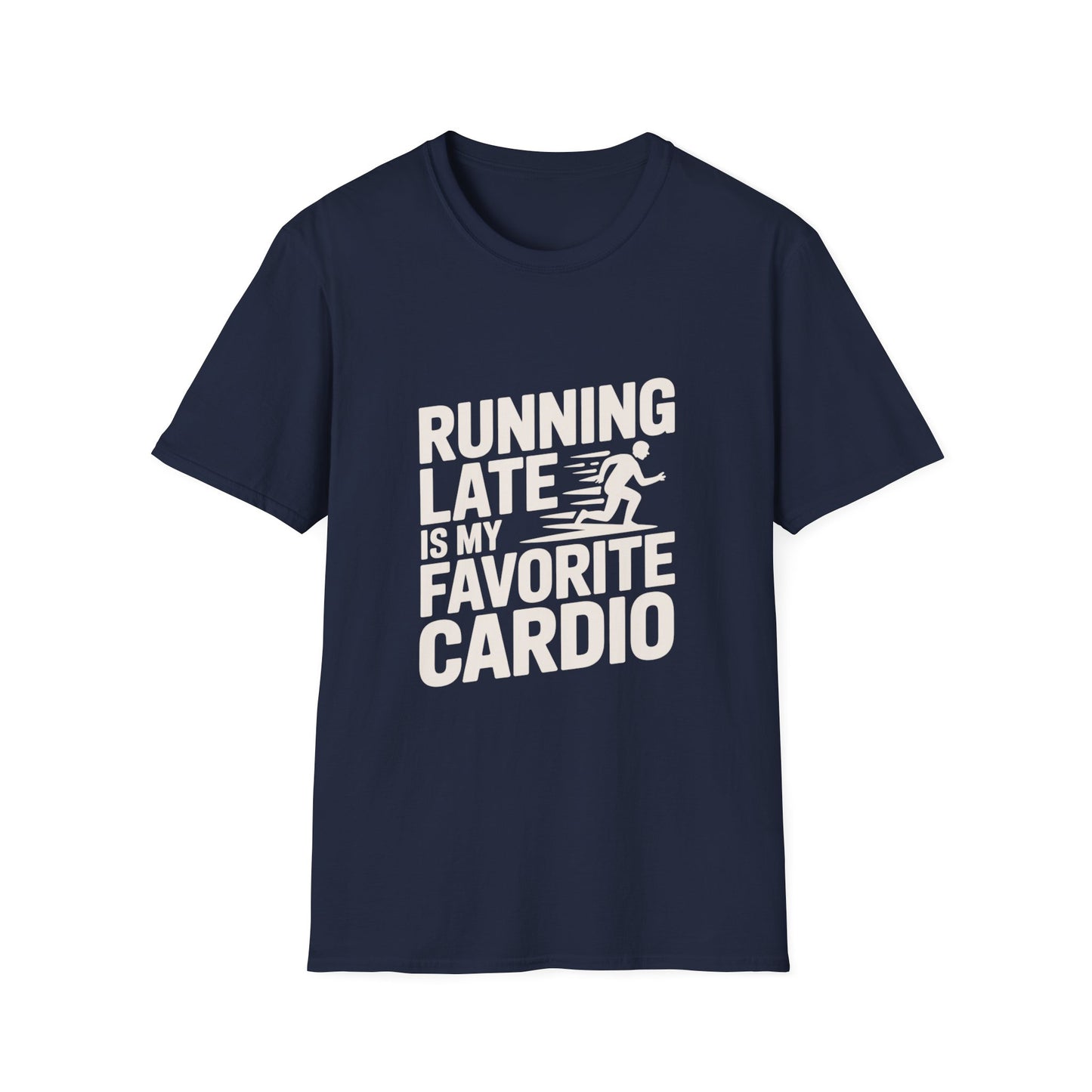 Running Late Tee – Fashionably Frazzled, Always Fast