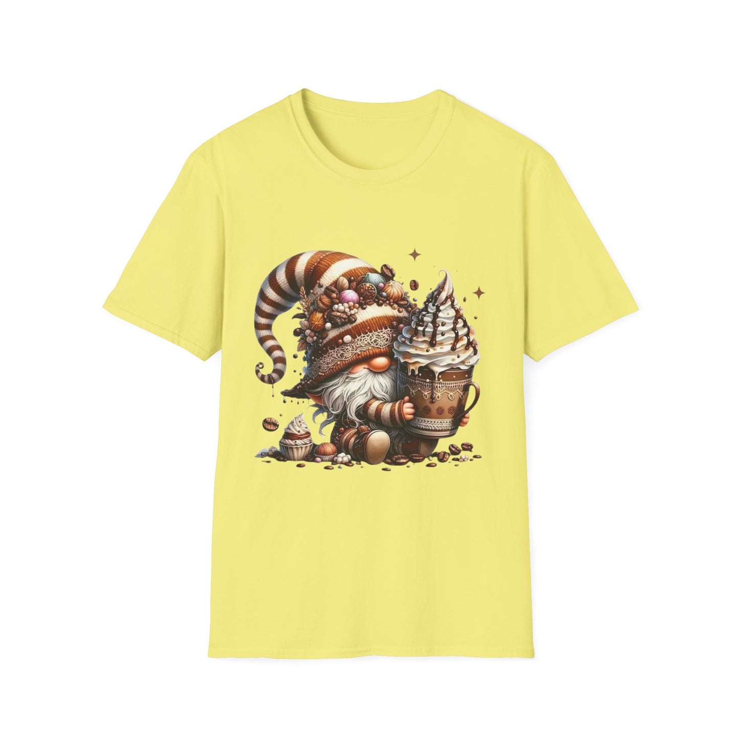 “Sweet Brew Gnome” Tee – Dessert Daydream Edition