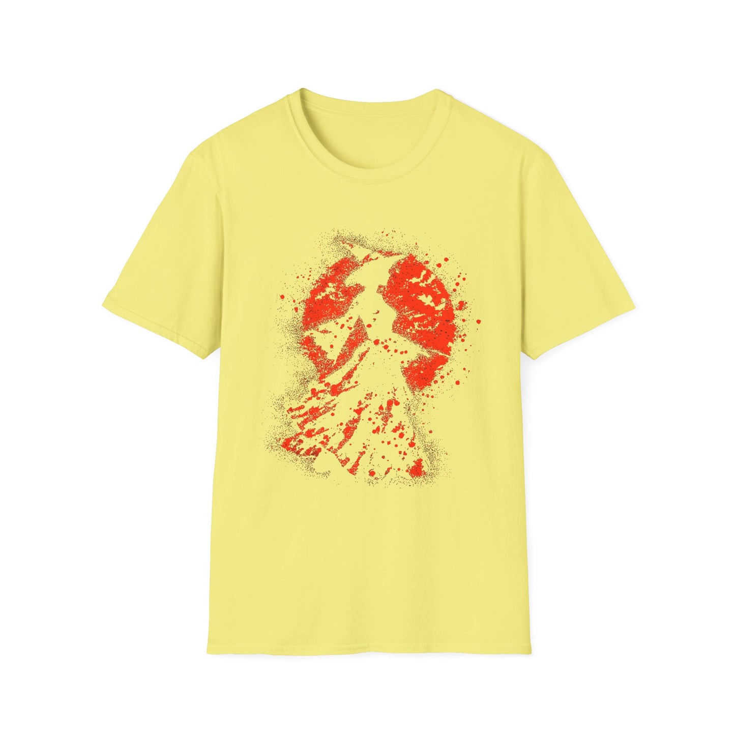 Red Drip Reverie Witch Halloween Head Tee