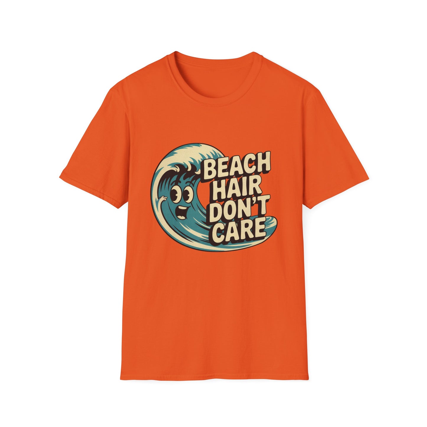 Beach Hair Tee – Messy, Majestic, and Totally Unbothered