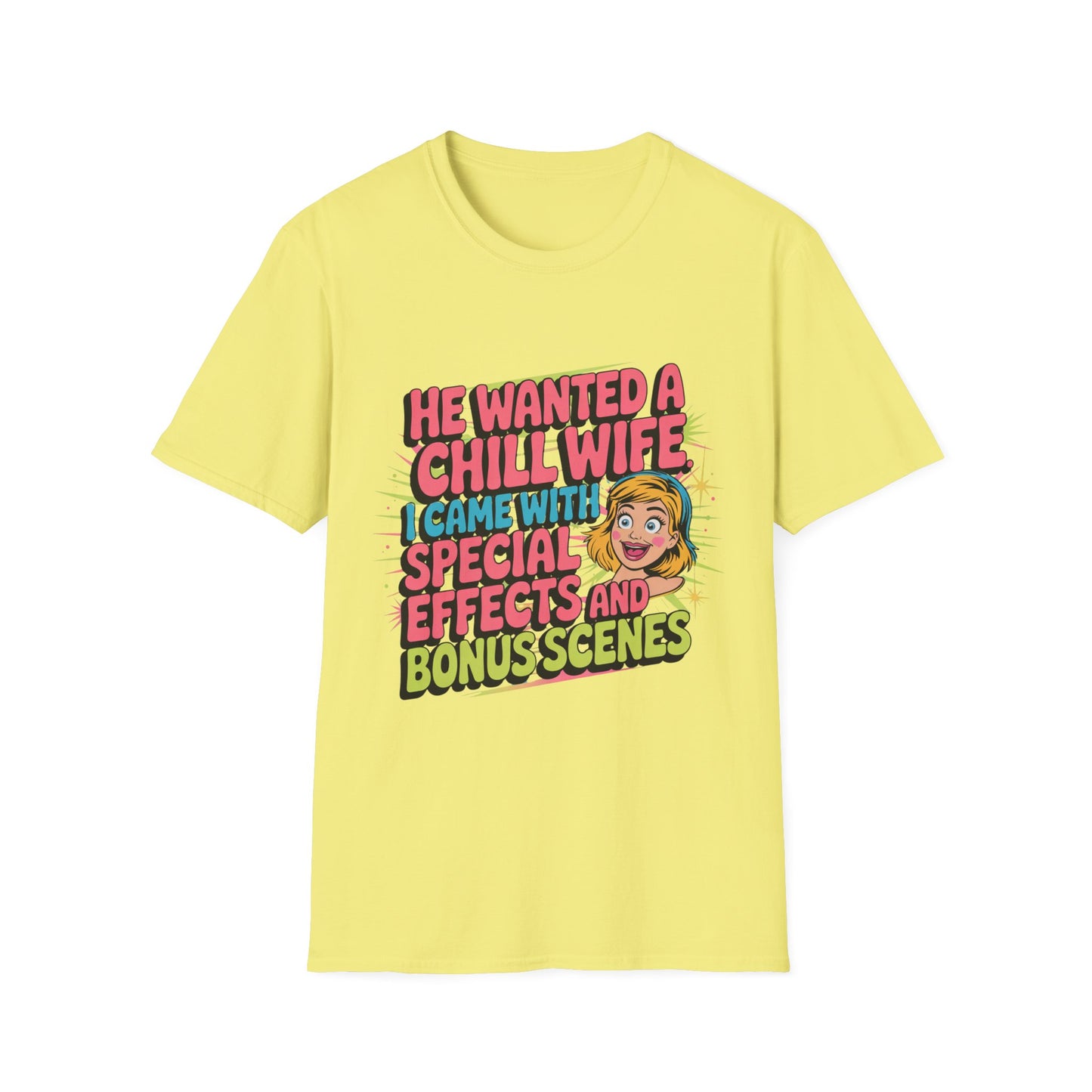 SPECIAL EFFECTS & BONUS SCENES – Not-So-Chill Wife Tee