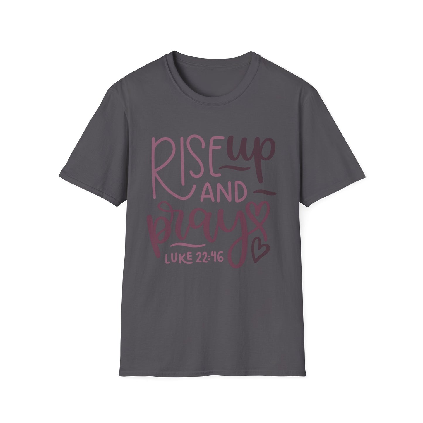 Rise Up and Pray Tee – Luke 22:46 Flourish Edition