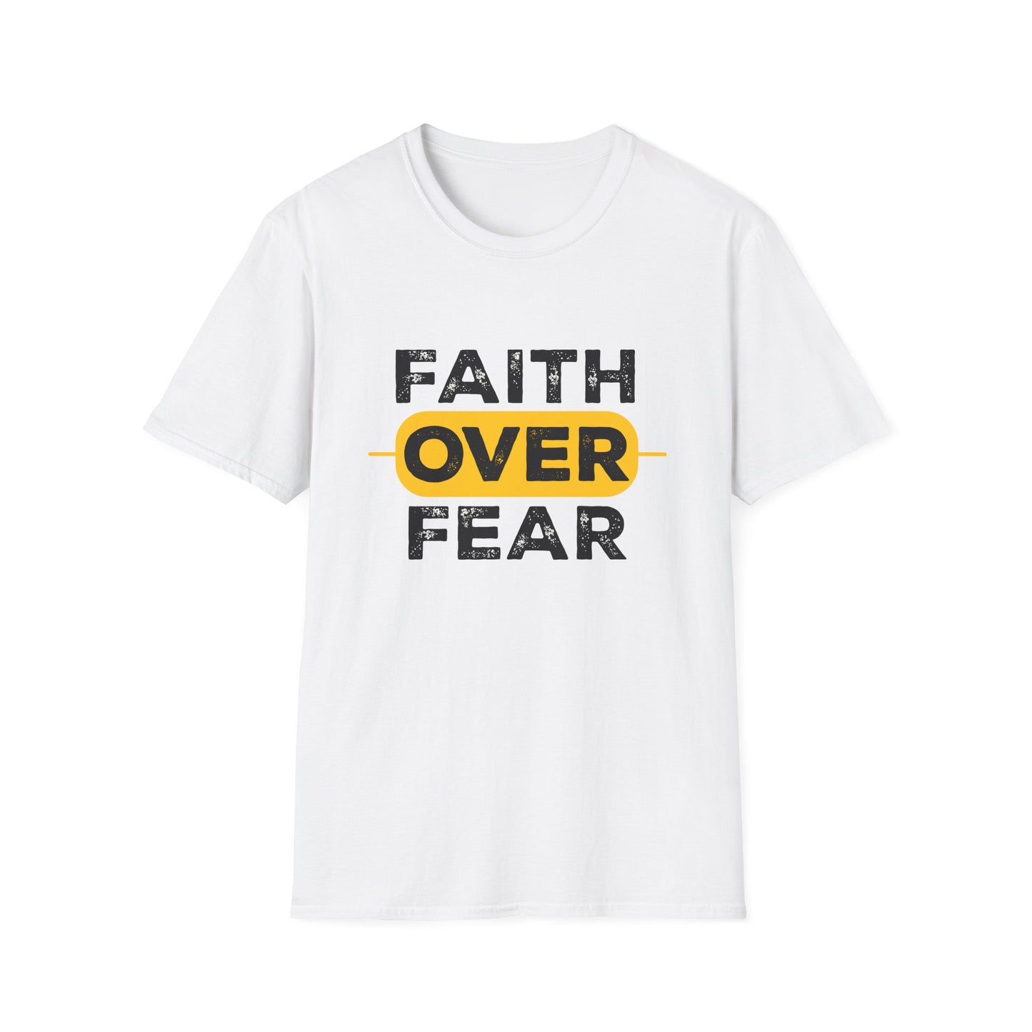 Faith Over Fear Tee – Bold Contrast Edition