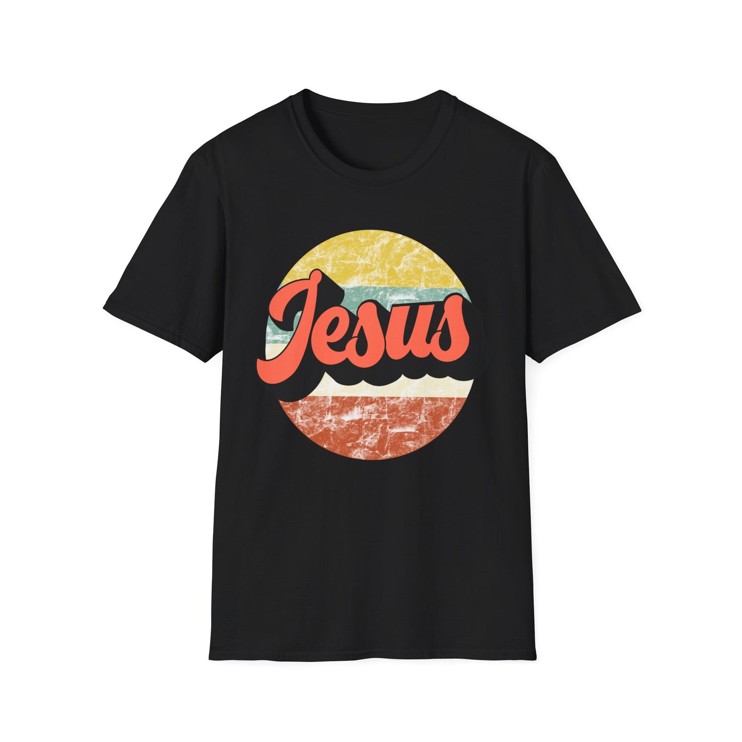 Jesus Tee – Sunset Splash Edition