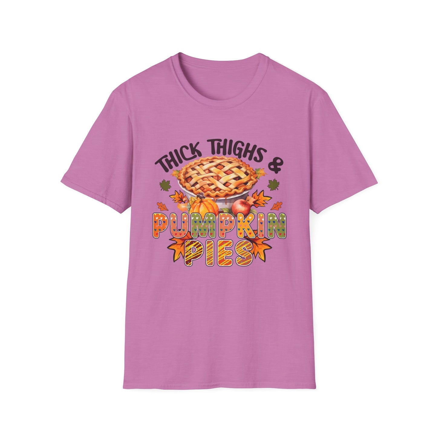 Thick Thighs & Pumpkin Pies – Fall Flavor Edition Short Sleeve Tee