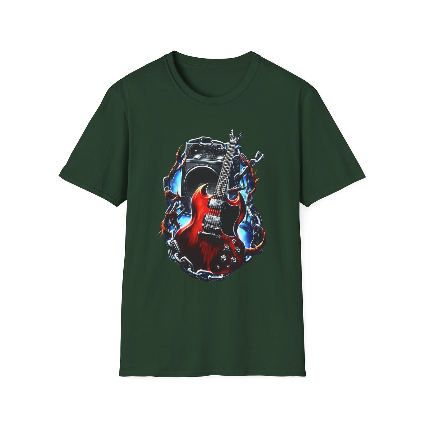 Break The Chains Guitar Inferno Tee