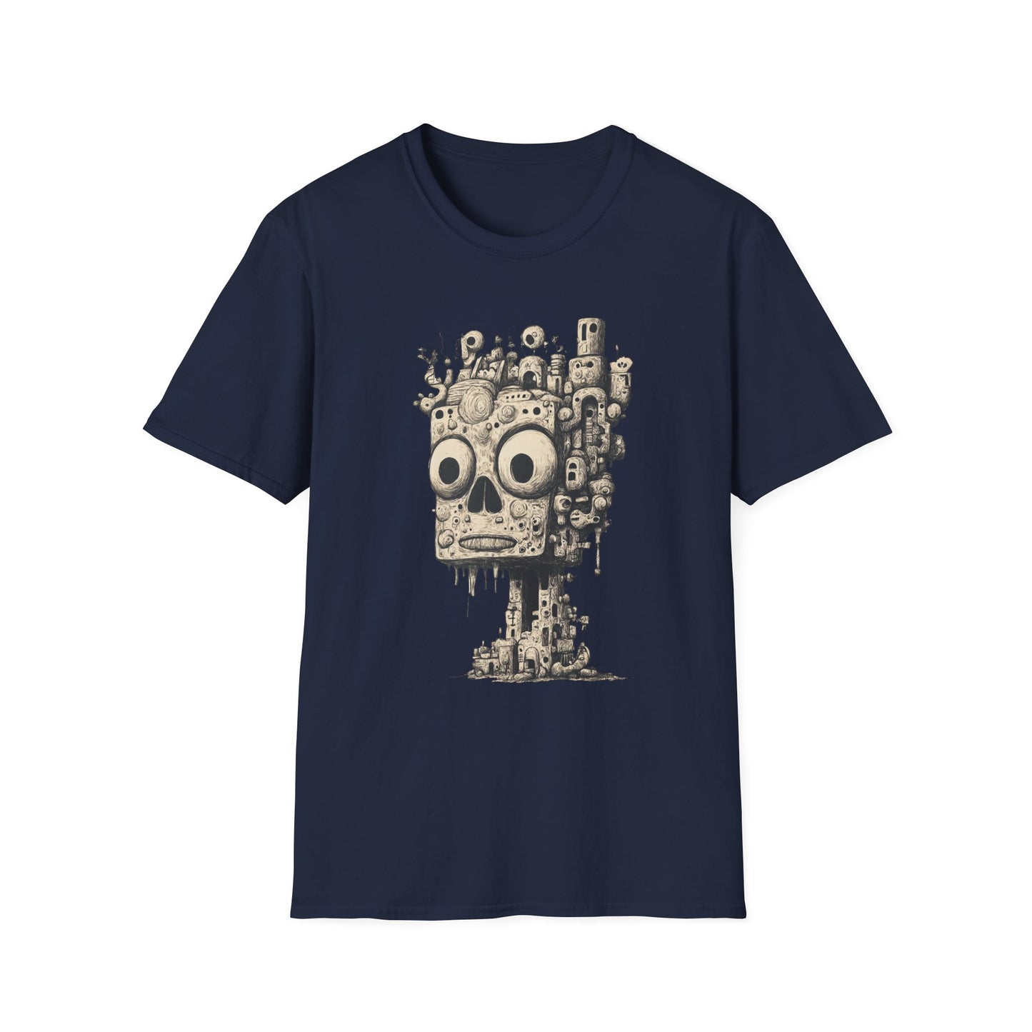 Urban Relic – Surreal Skull City Tee