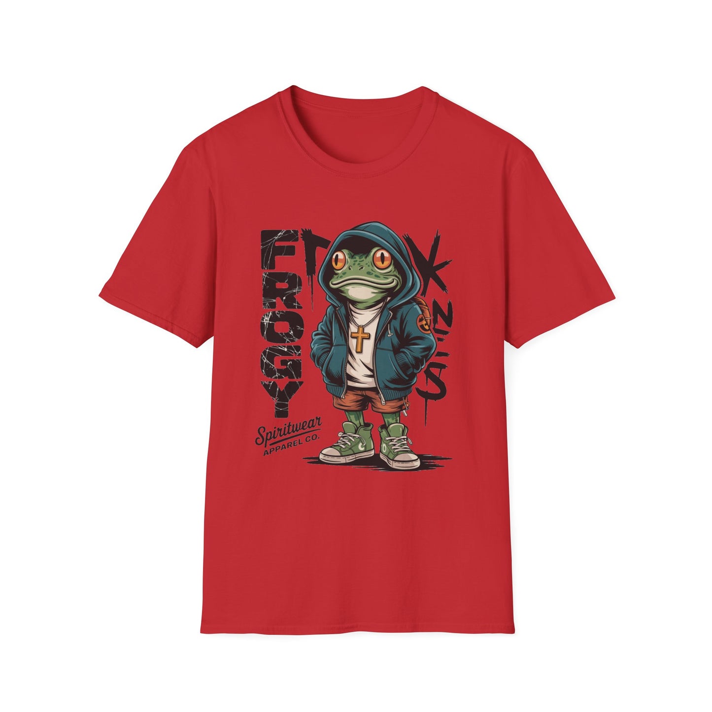 FROGY T-Shirt - Faith Radiates Outward, Glorifying Yahweh - Style 2