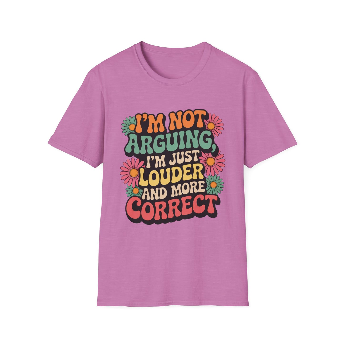Louder & More Correct Tee – Peace, Love, and Being Right