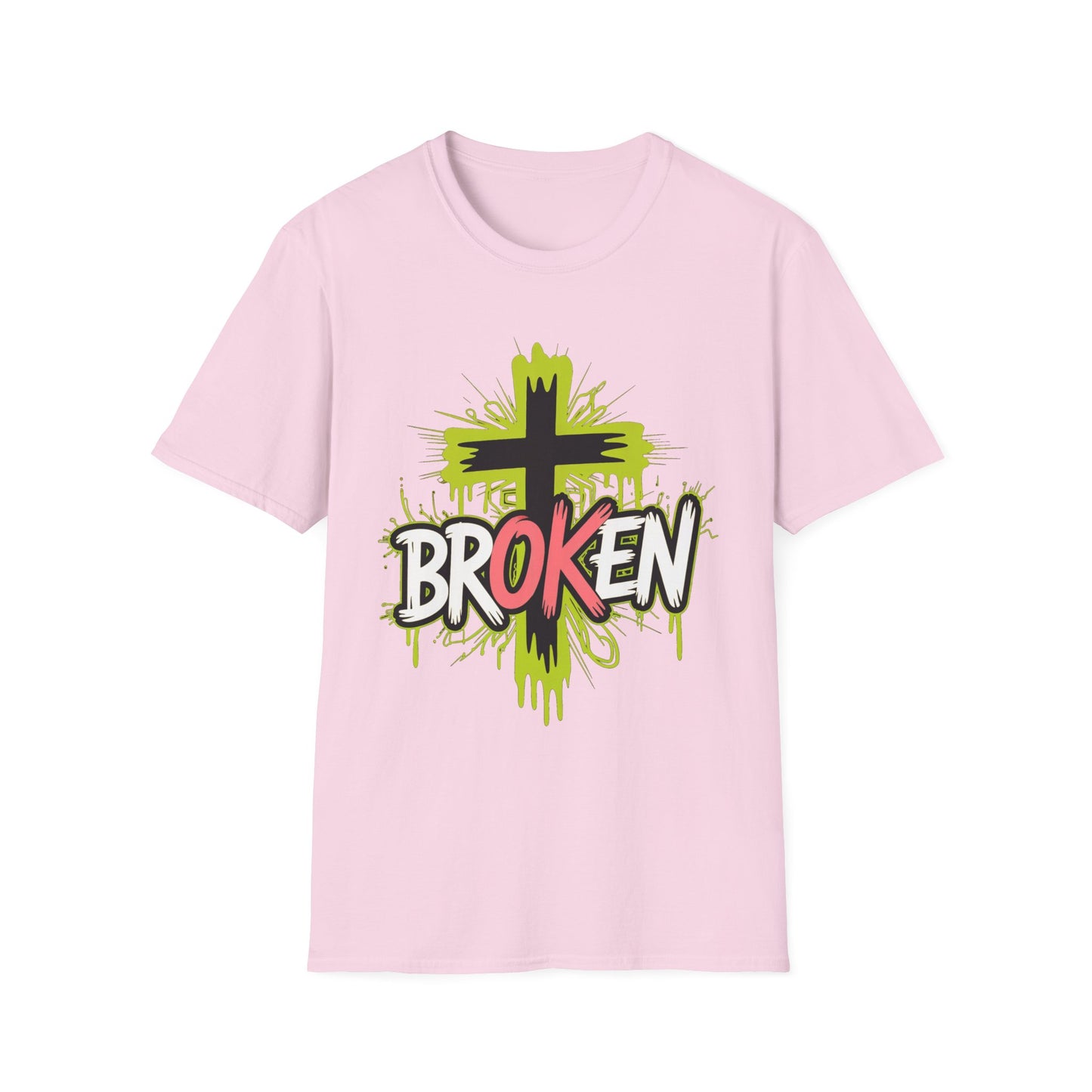 Broken, but OK. Faith-Inspired Tee