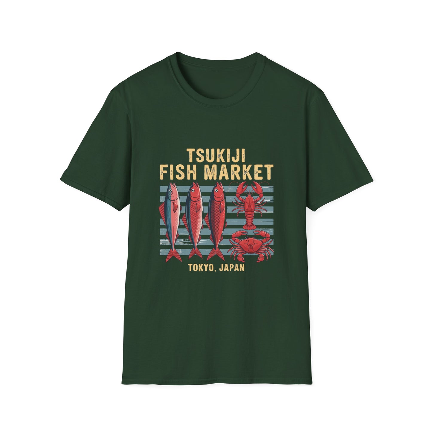 Tsukiji Fish Market Graphic Tee