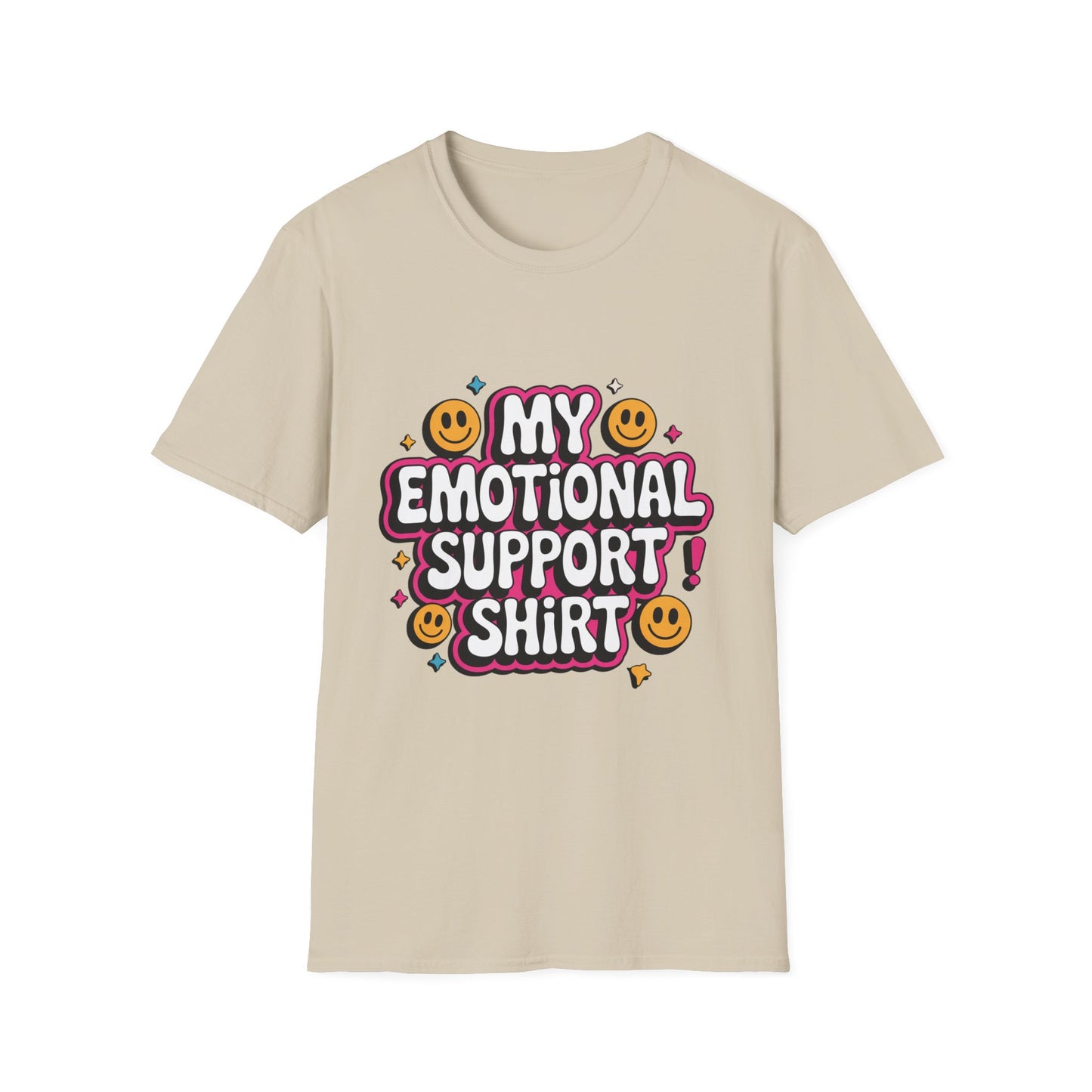 'My Emotional Support Shirt' Funny Tee