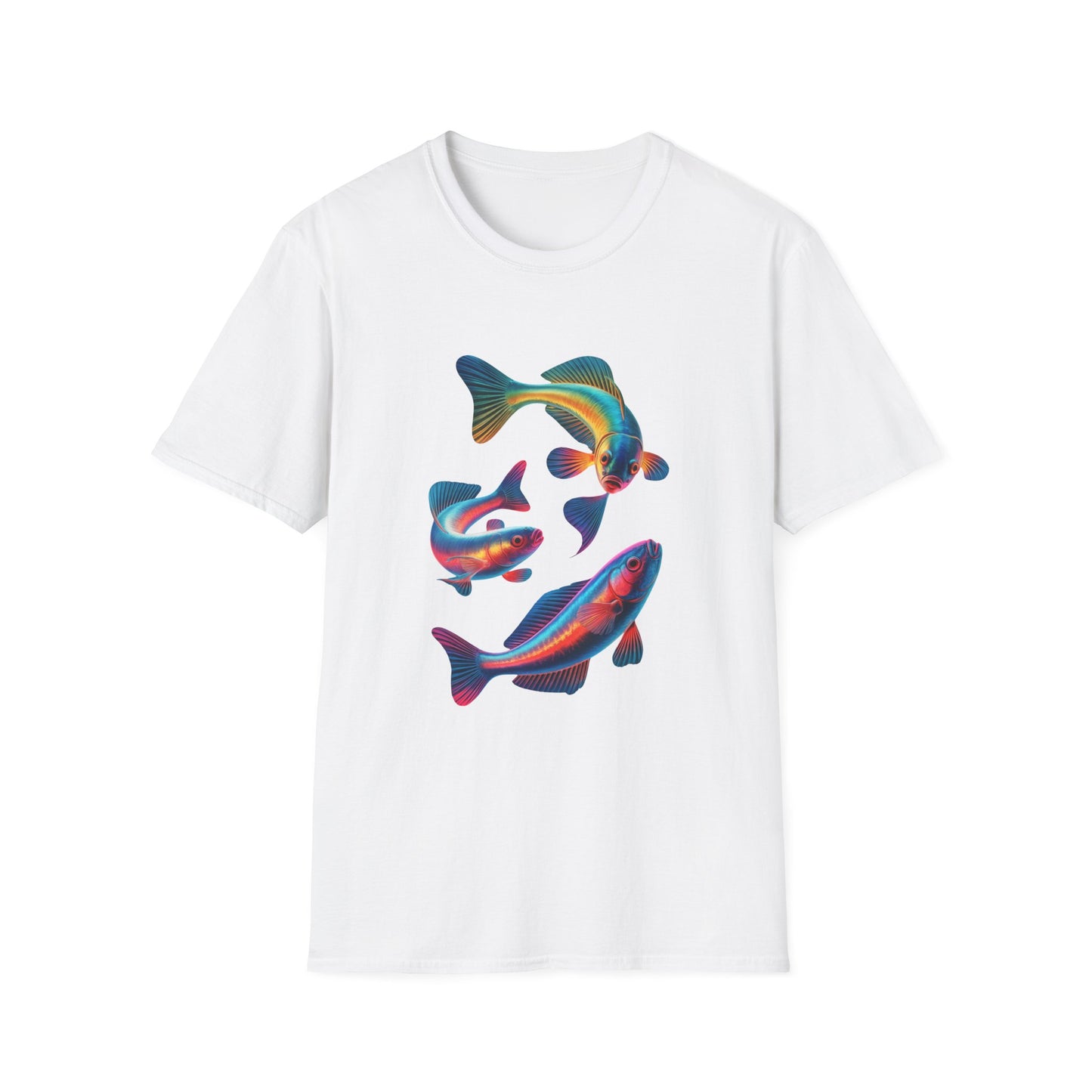 Neon Current Trio Fish Graphic Tee