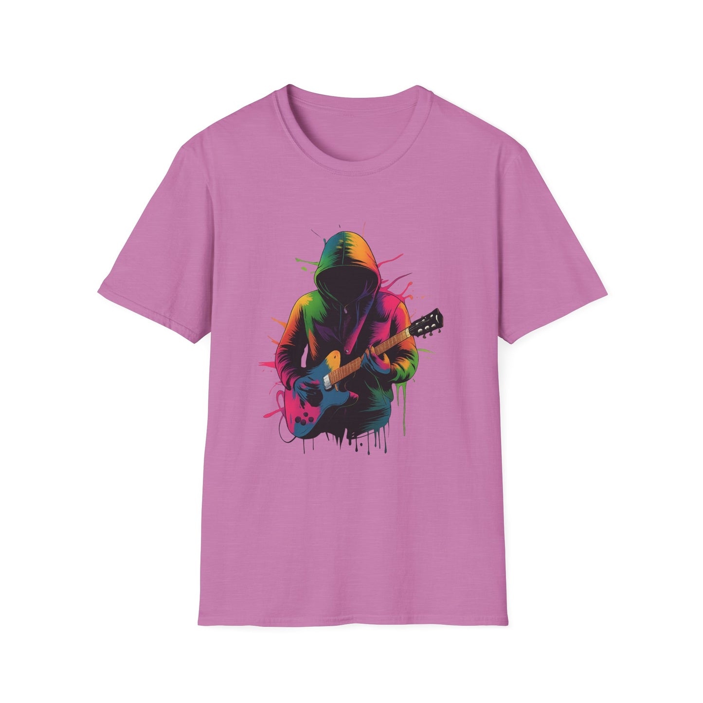 Neon Guitarist T-Shirt