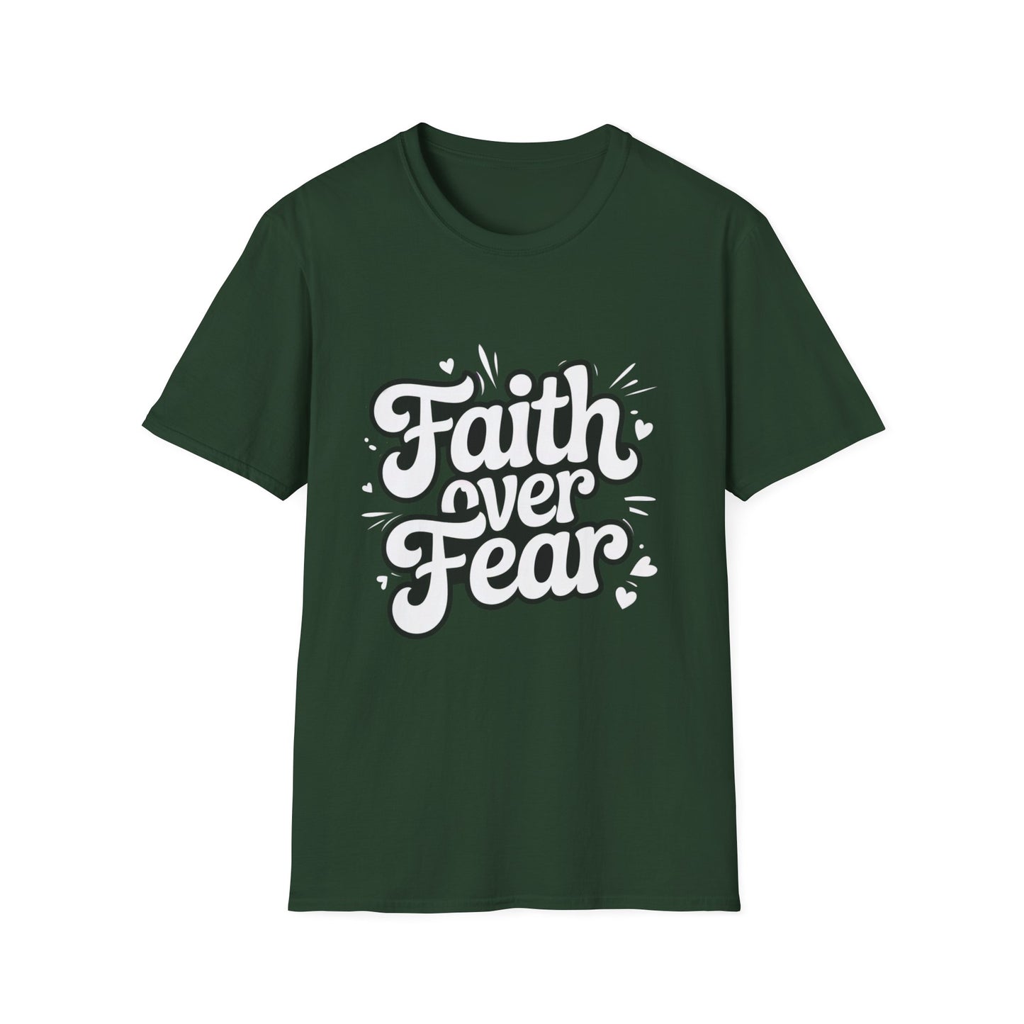 FAITH OVER FEAR – Bold Heart Tee
