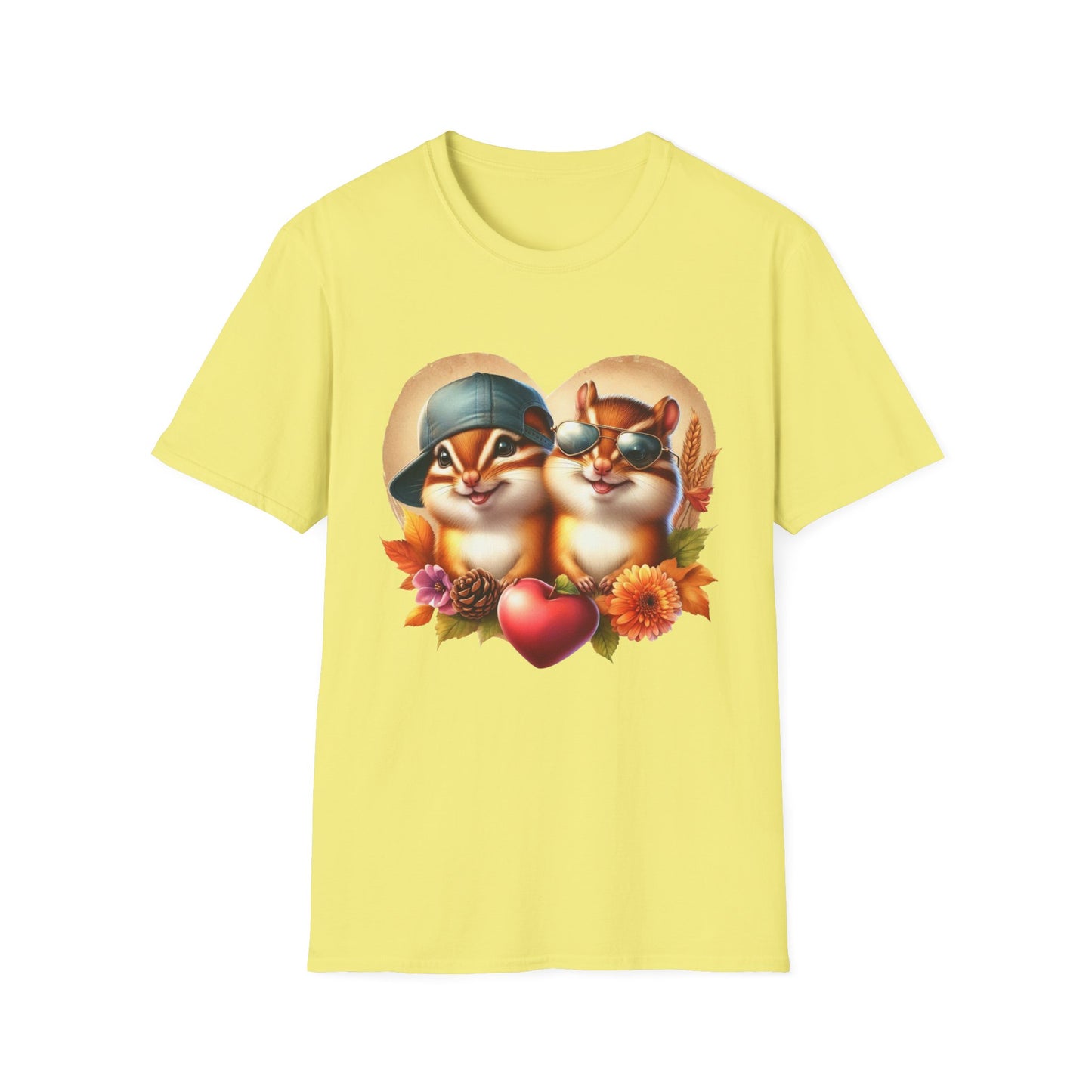 “Chipmunk Love” Tee – Flannel Hearts Edition