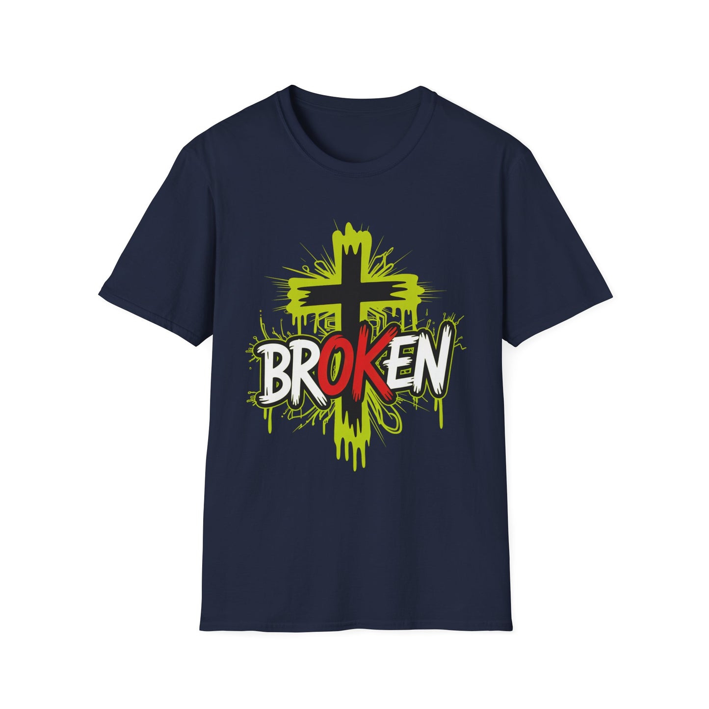 Broken, but OK. Faith-Inspired Tee