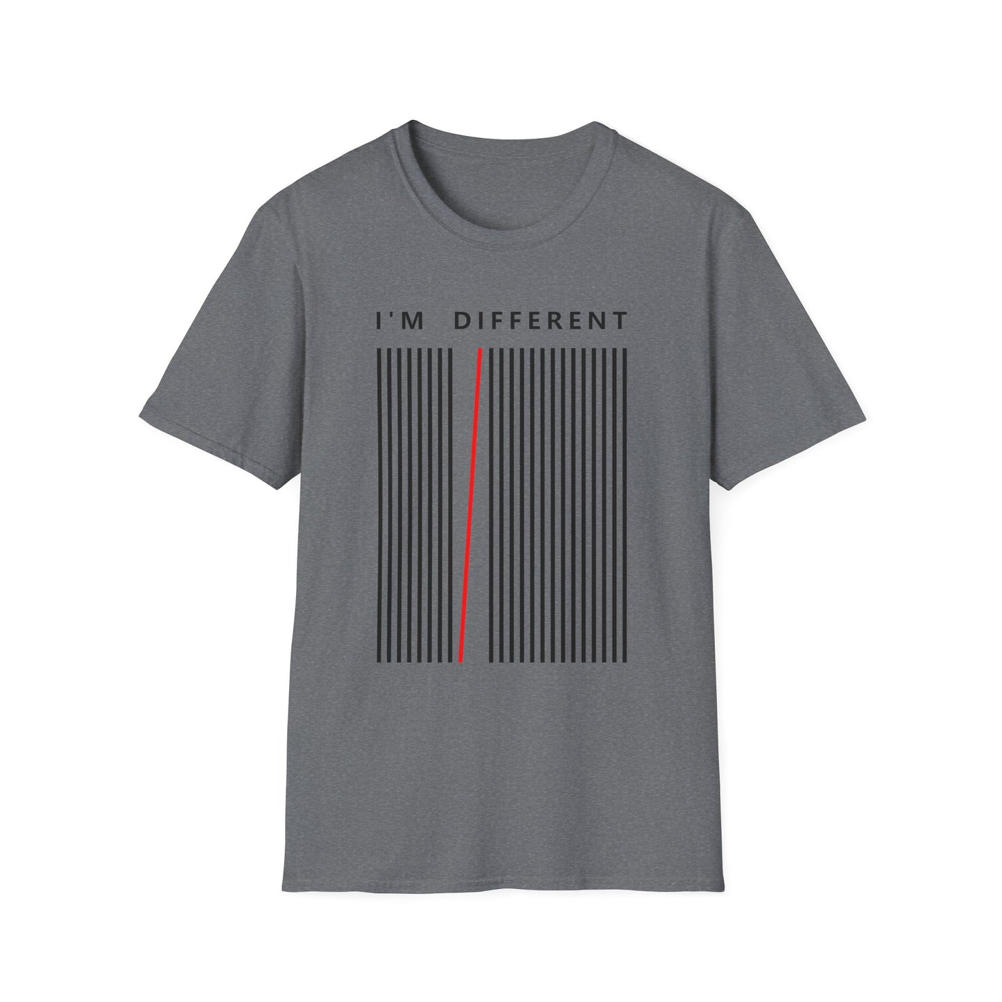 I'm Different - Barcode Identity Graphic Tee