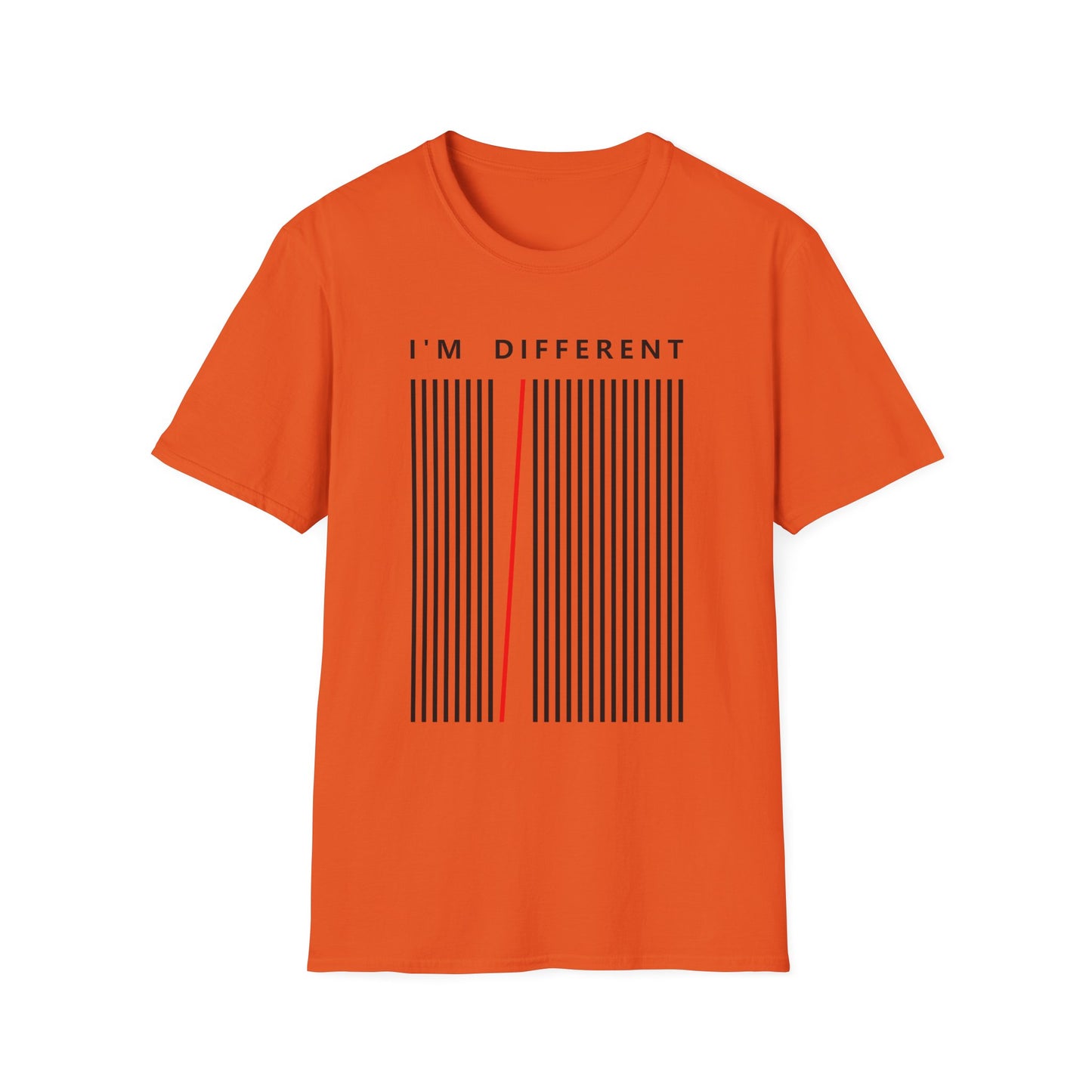 I'm Different - Barcode Identity Graphic Tee