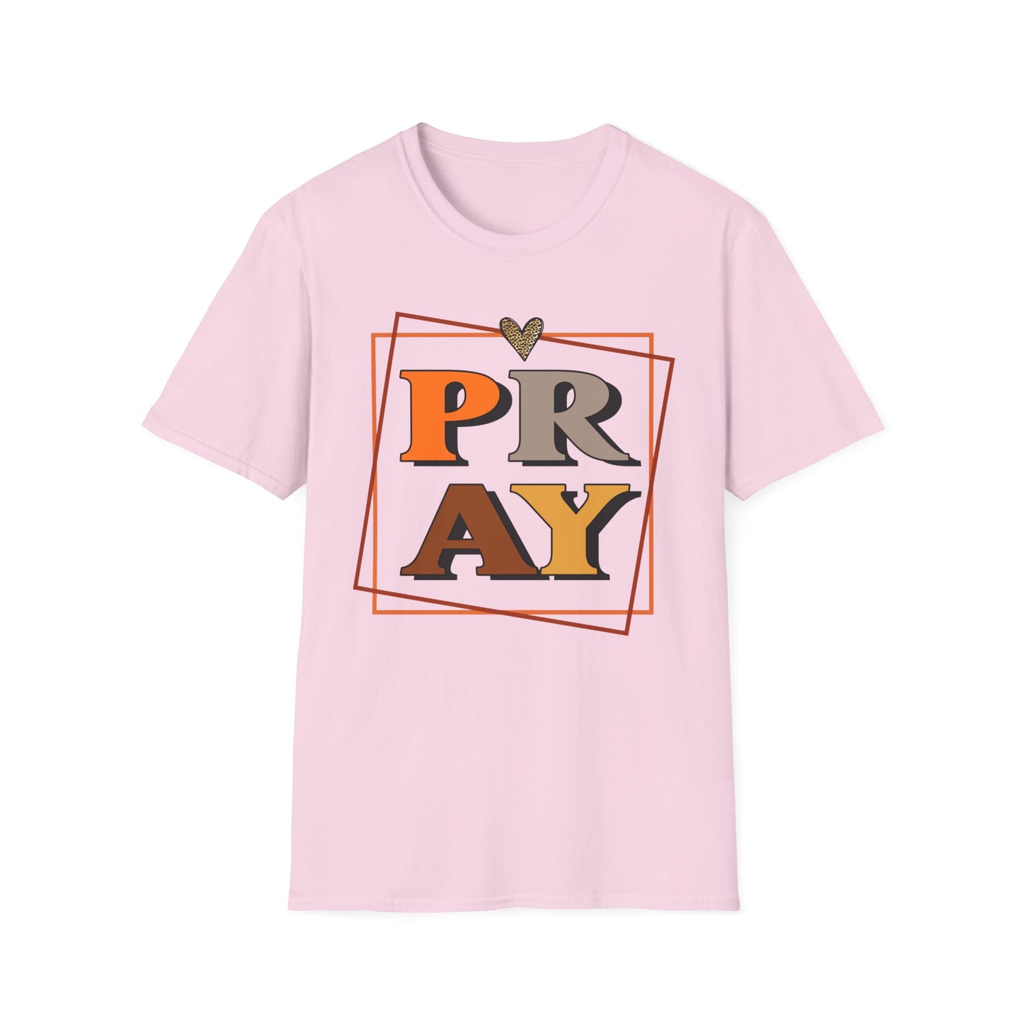PRAY Tee – Leopard Heart Edition