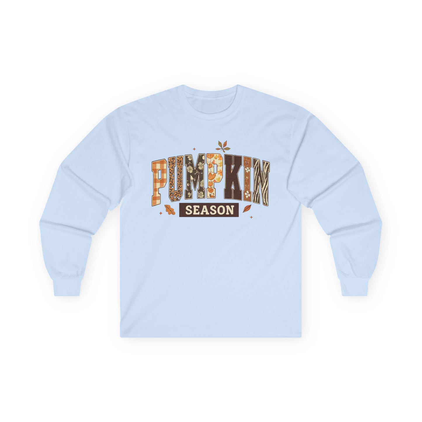 “Pumpkin Season” Long Sleeve Tee – Pattern Parade Edition