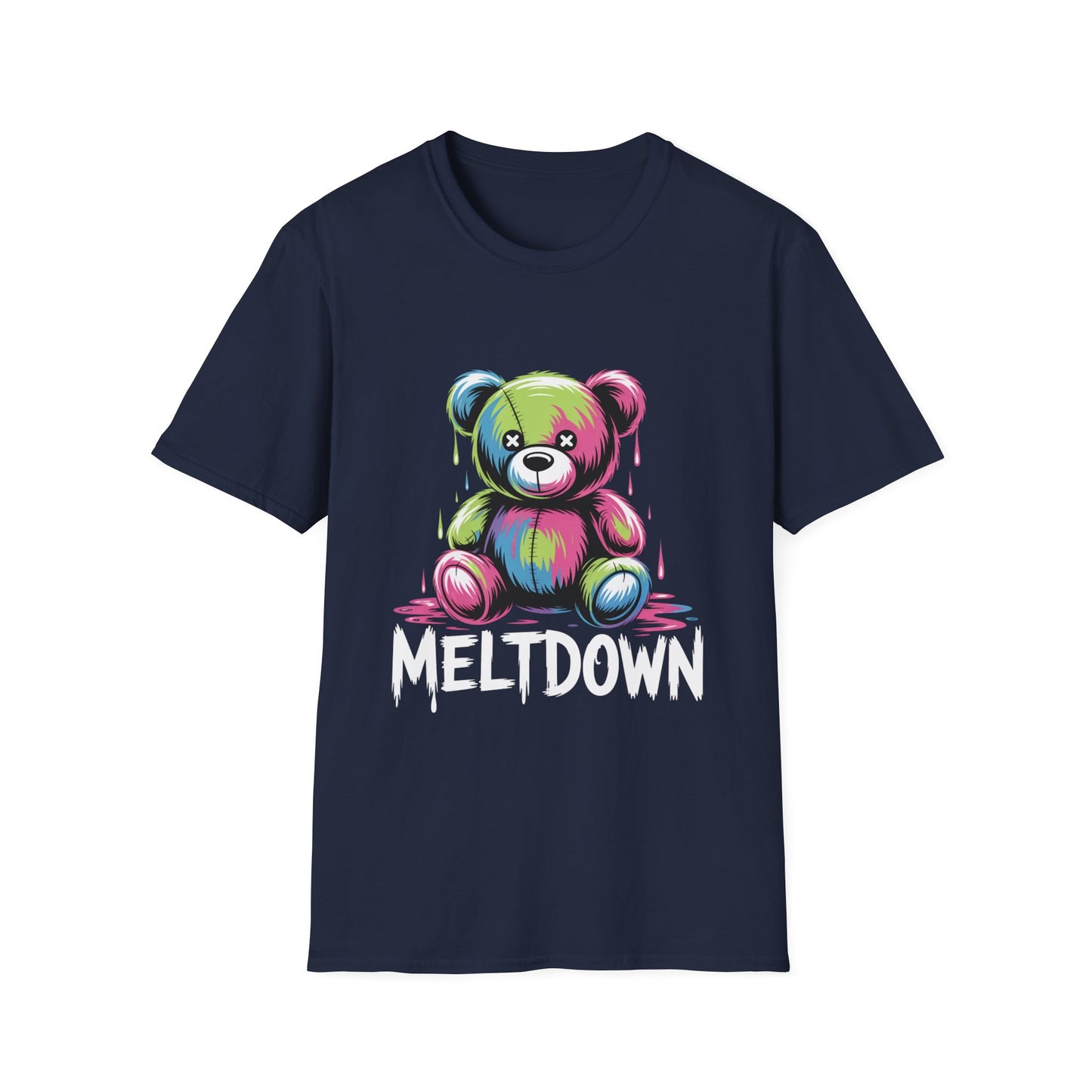 Meltdown Teddy Bear Graphic Tee