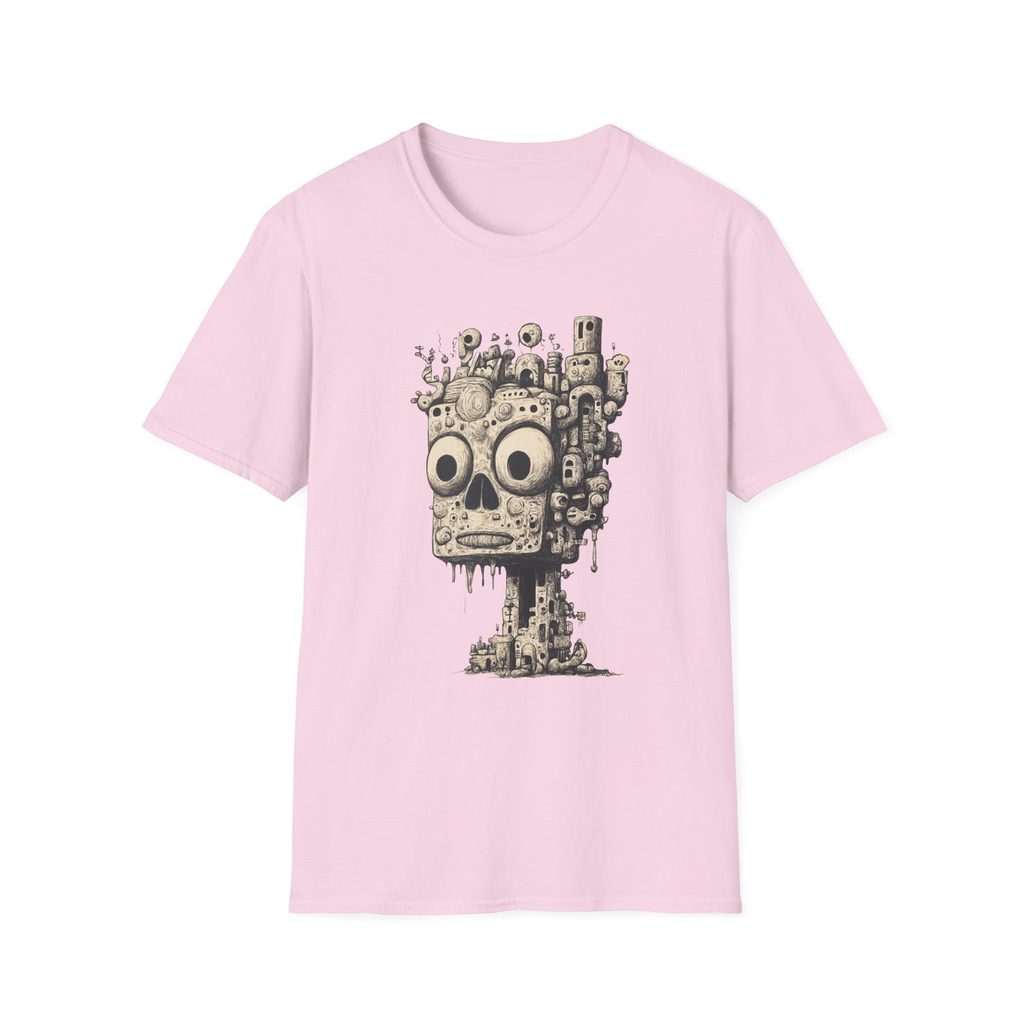 Urban Relic – Surreal Skull City Tee