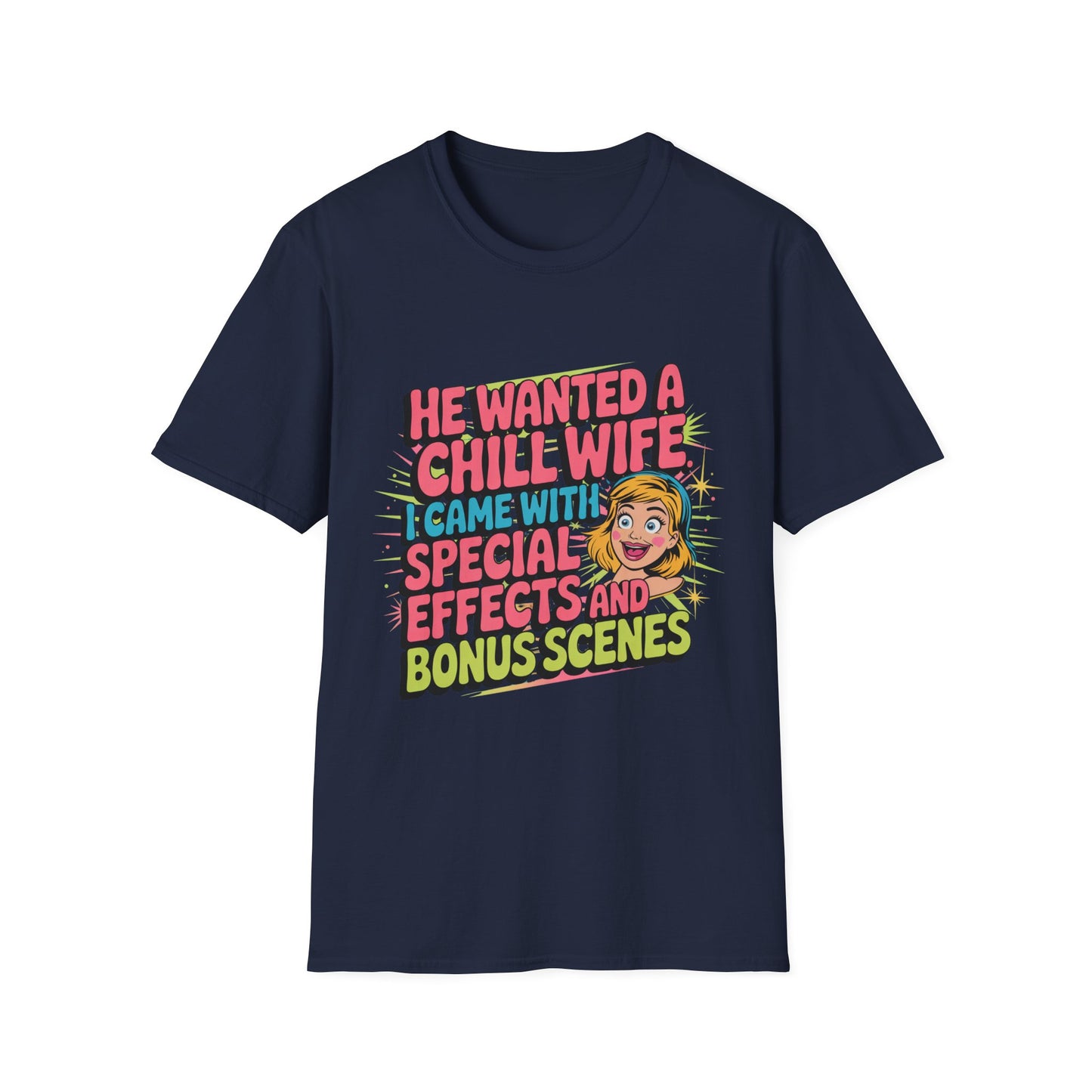 SPECIAL EFFECTS & BONUS SCENES – Not-So-Chill Wife Tee