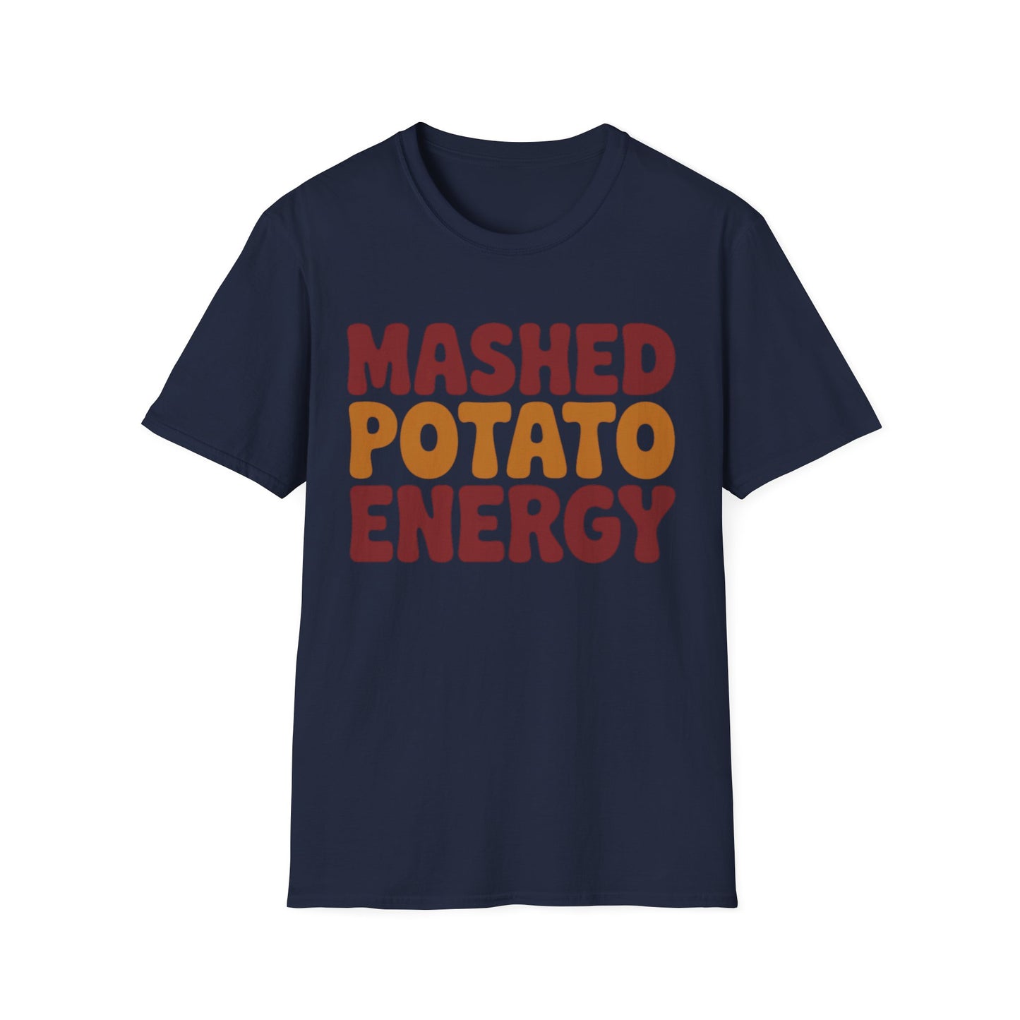 Mashed Potato Energy – Comfort Food Edition Short Sleeve Tee