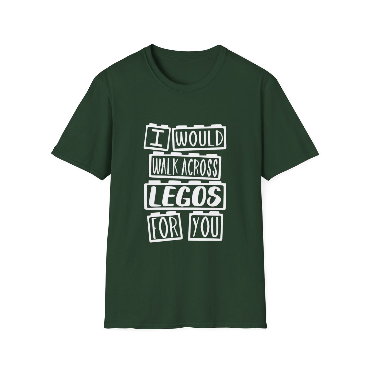 Walk Across Legos For You Graphic Tee