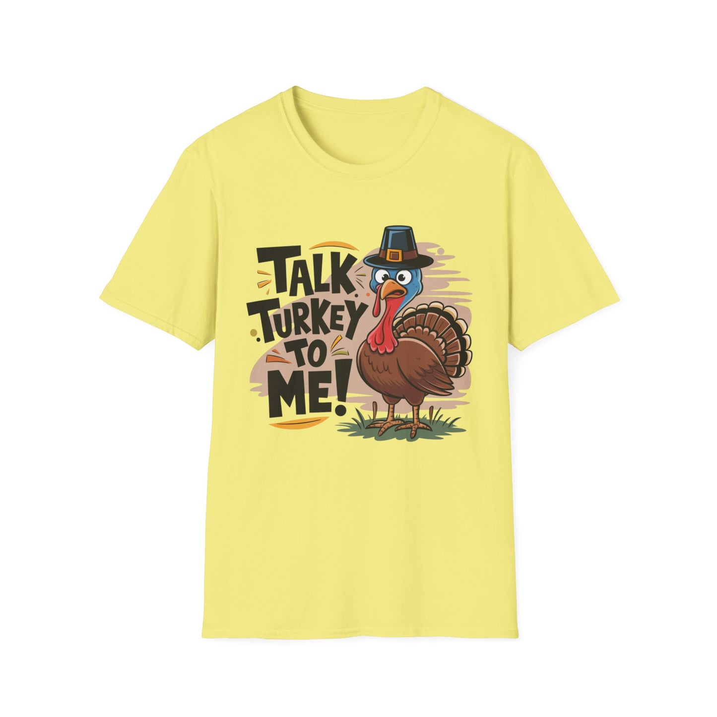 Talk Turkey to Me – Pilgrim Hat Edition Short Sleeve Tee