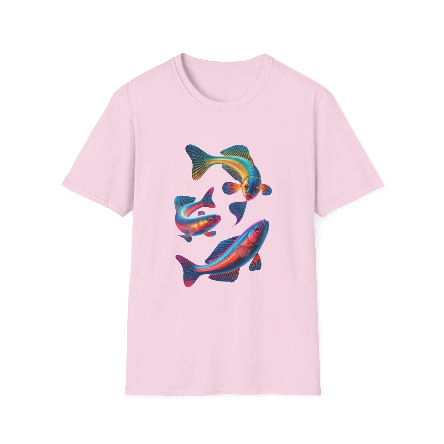 Neon Current Trio Fish Graphic Tee