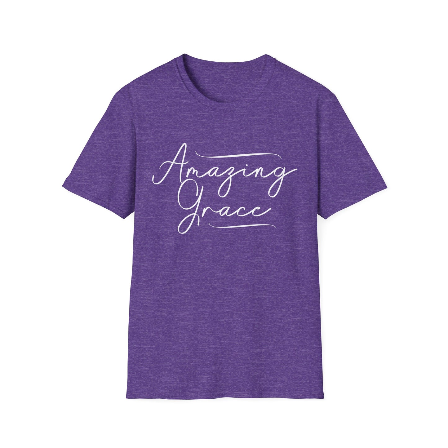 Amazing Grace Script Tee – Elegant Faithwear