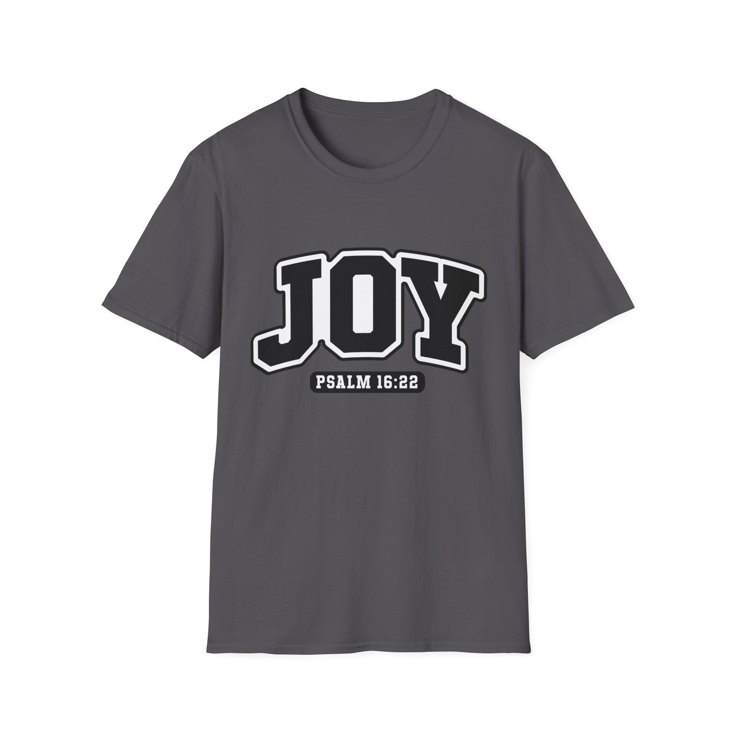 JOY Tee – Psalm 16:22 Varsity Edition
