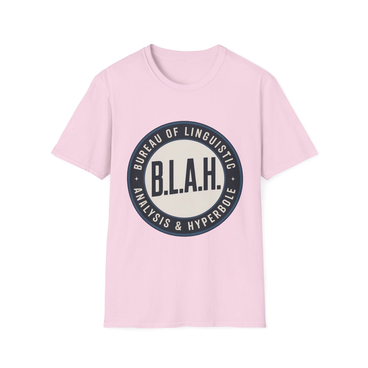 B.L.A.H. Tee – Bureau of Linguistic Analysis & Hyperbole