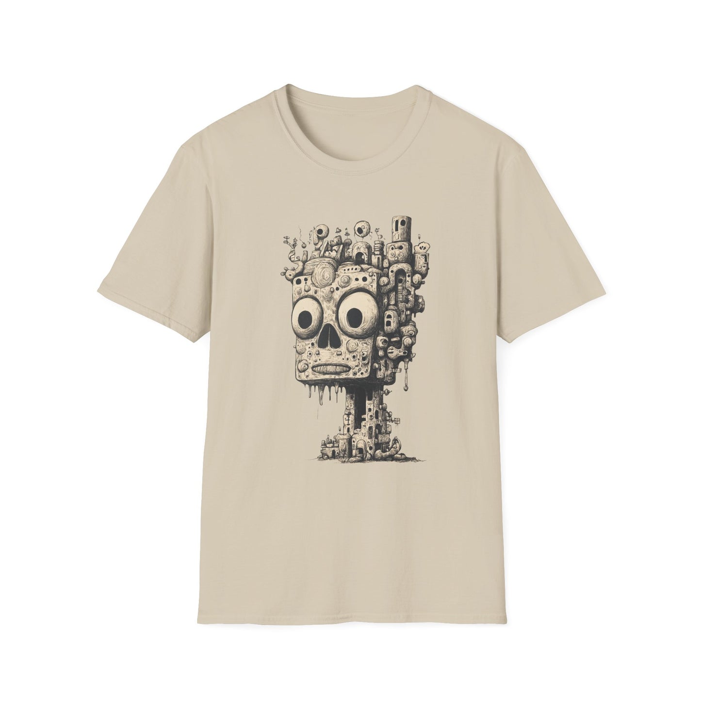 Urban Relic – Surreal Skull City Tee