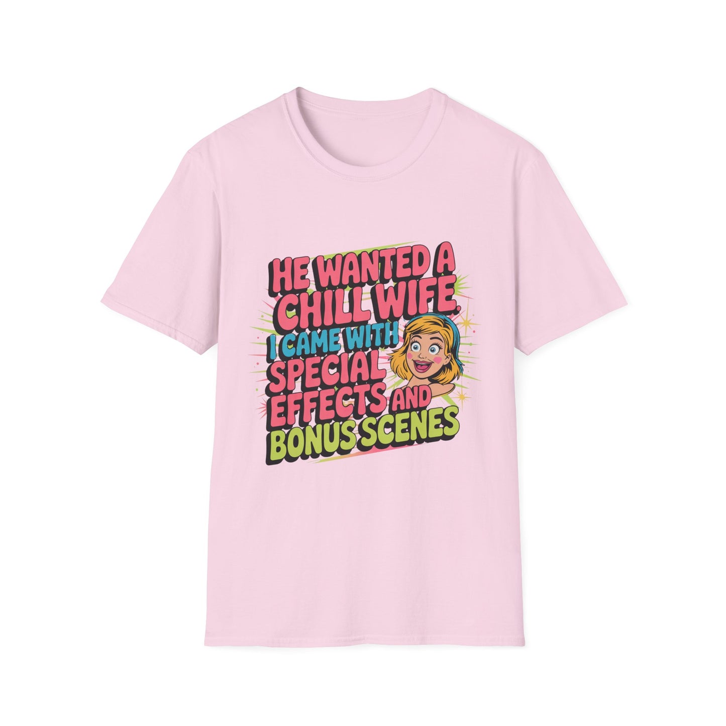 SPECIAL EFFECTS & BONUS SCENES – Not-So-Chill Wife Tee