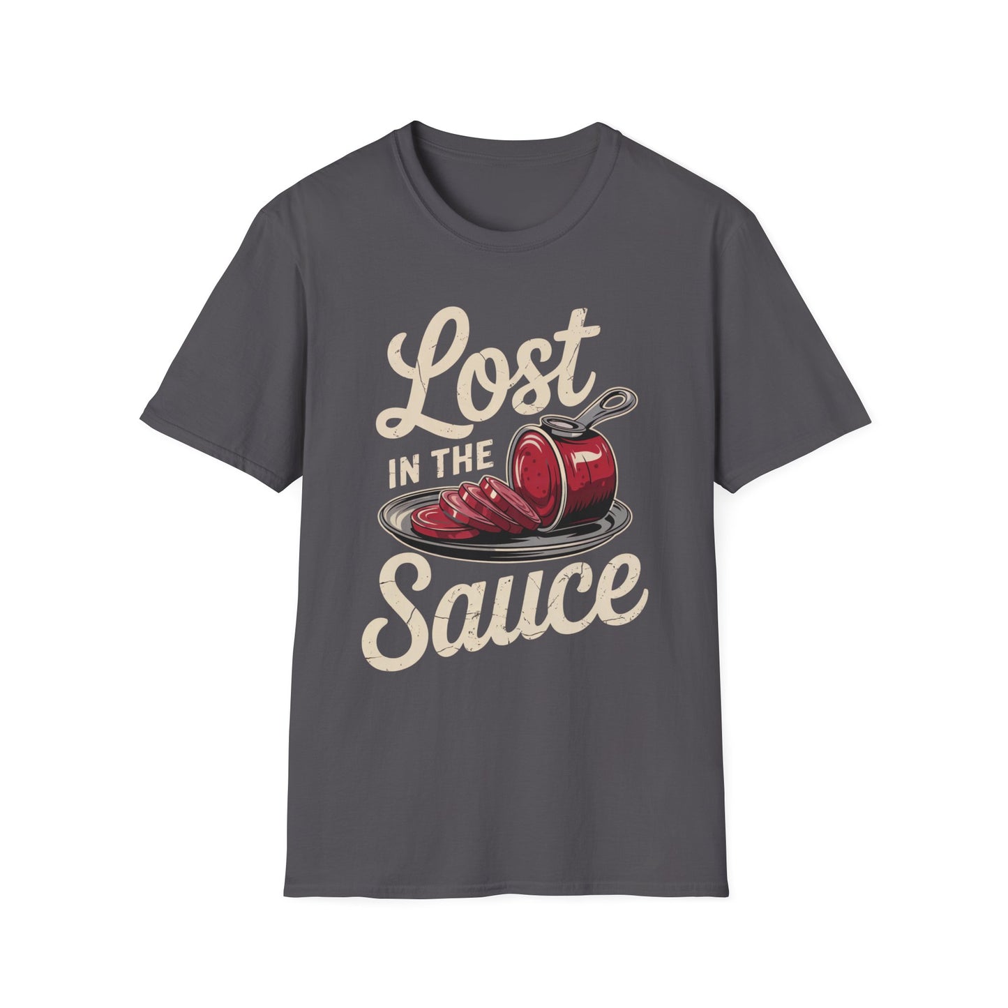 Lost in the Sauce – Retro Can Edition Short Sleeve Tee