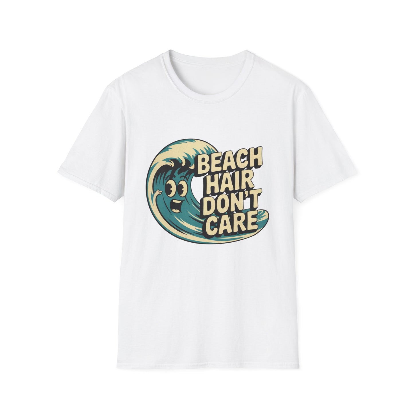 Beach Hair Tee – Messy, Majestic, and Totally Unbothered