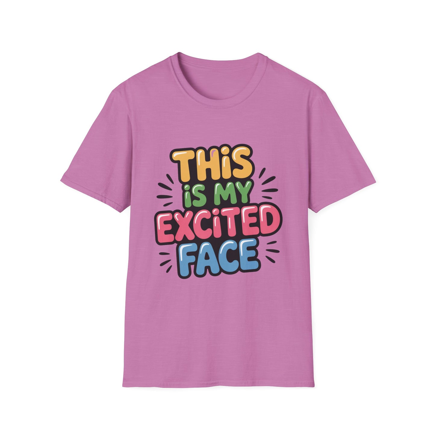 'This Is My Excited Face' Funny Tee