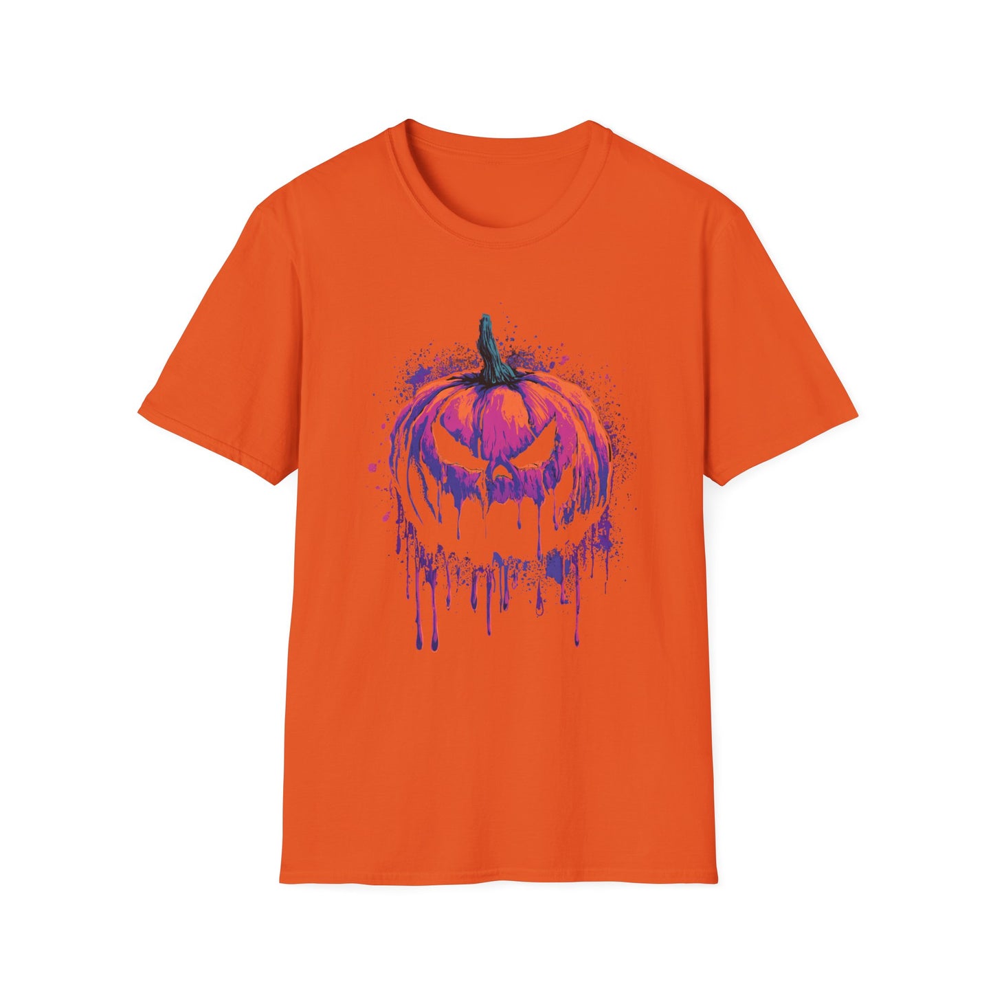 Melting Mischief Halloween Pumpkin Tee
