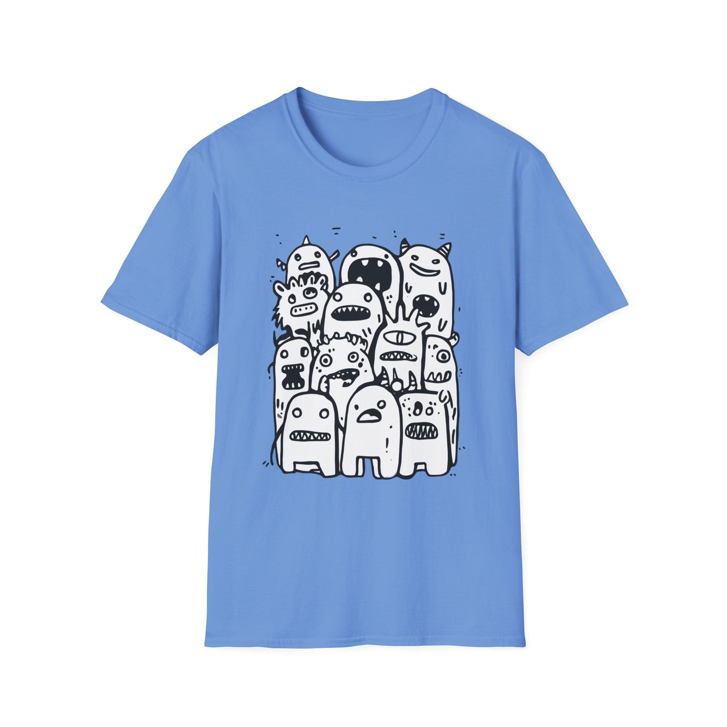 Monster Mash Up Halloween Design Tee