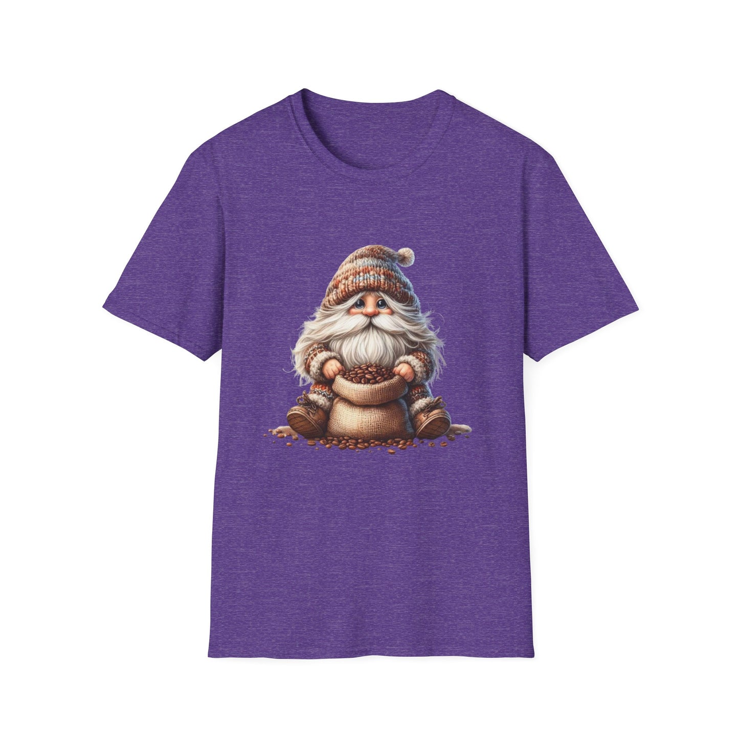 “Coffee Bean Gnome” Tee – Brewed & Bearded Edition