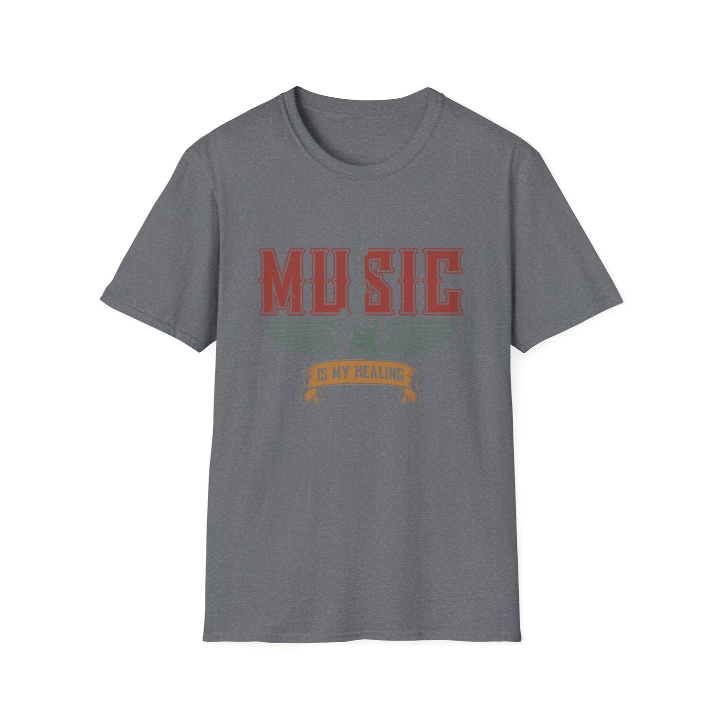 “Music Is My Healing” – The Winged Guitar Banner of Rhythm, Restoration & Rock Spirit