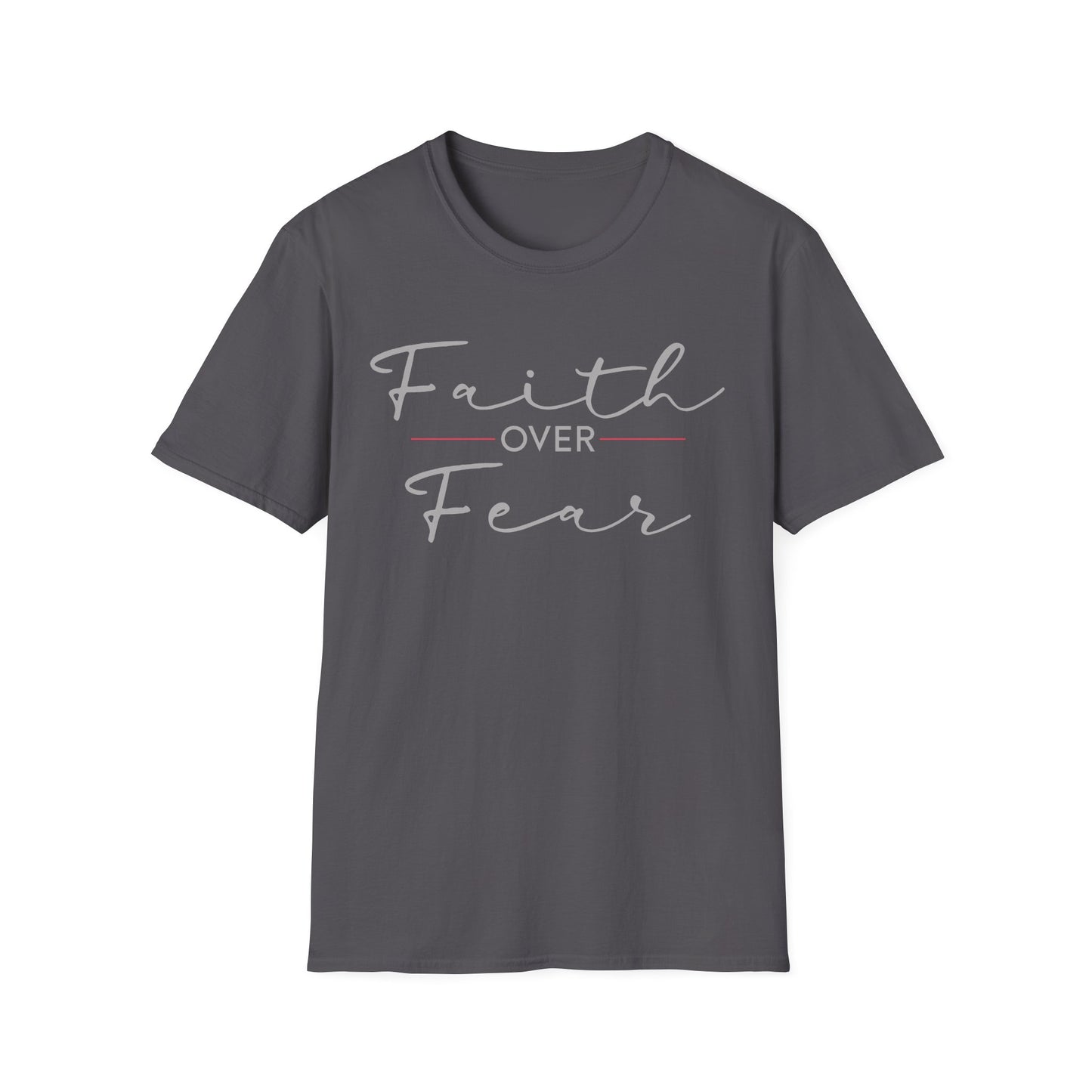 Faith Over Fear Tee – Courage in Christ Edition