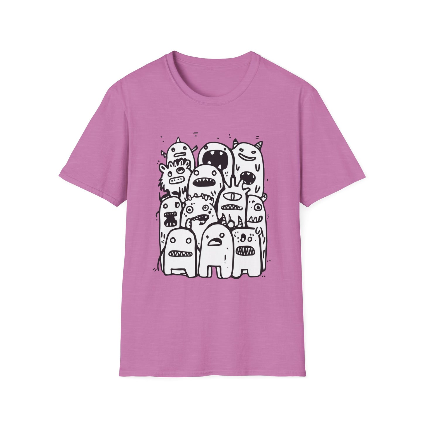 Monster Mash Up Halloween Design Tee