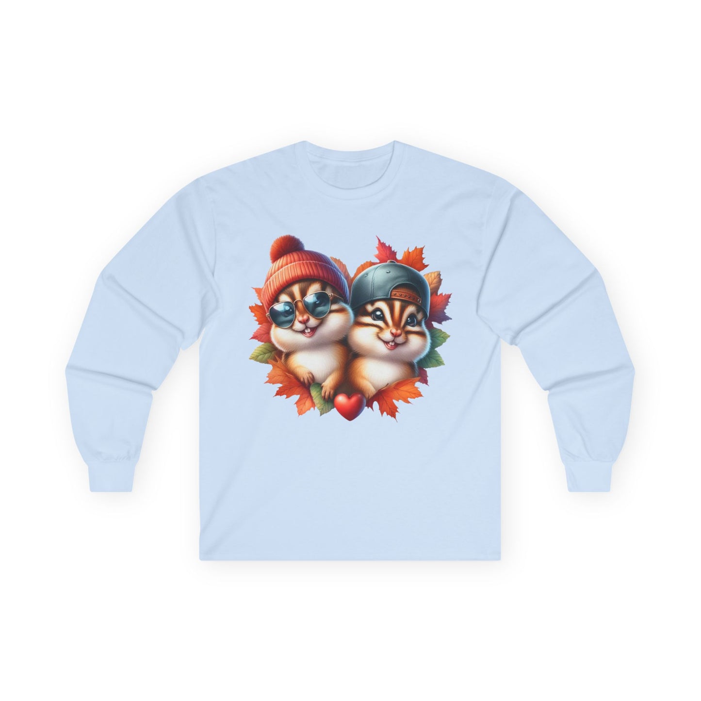 “Chipmunk Crew” Long Sleeve Tee – Leaf Drop Edition
