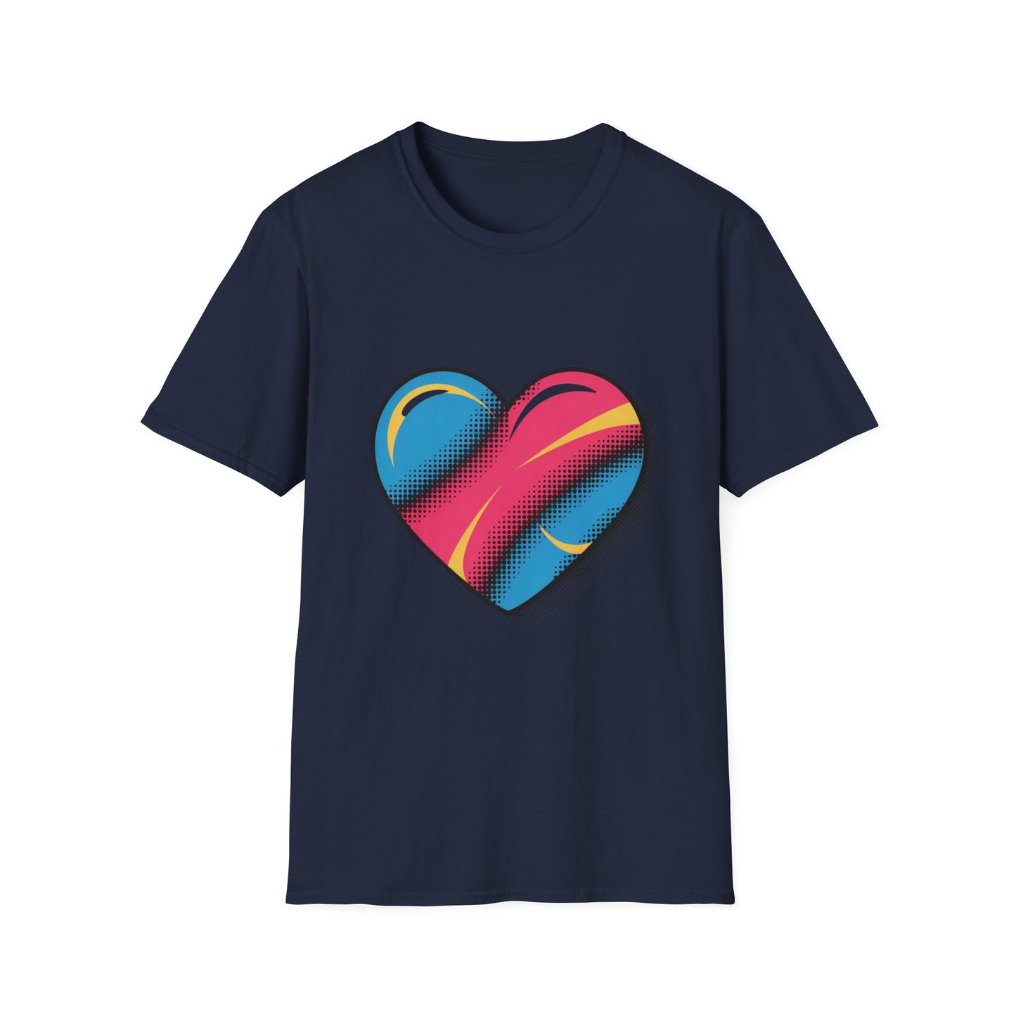 Retro Pulse Heart Graphic Tee