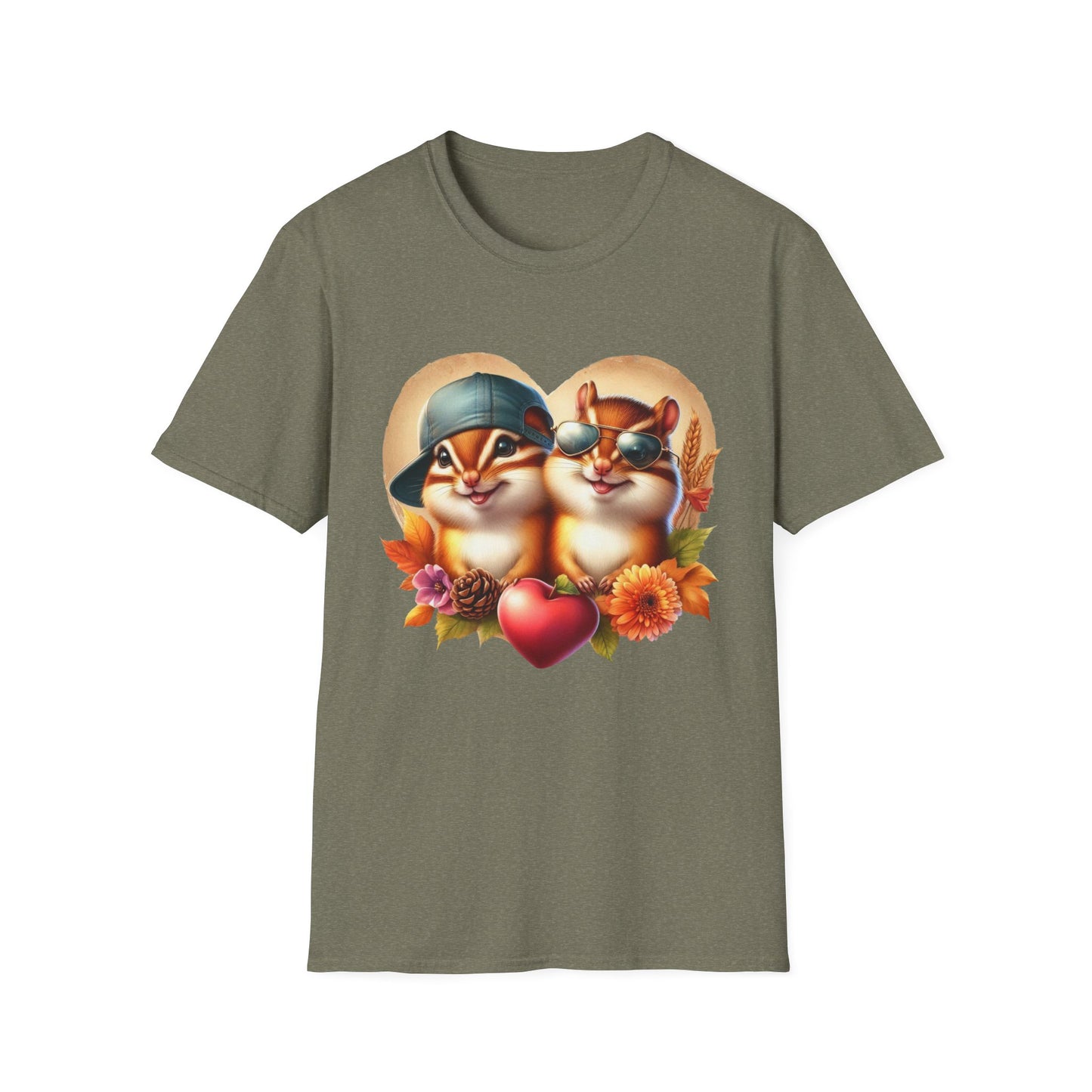 “Chipmunk Love” Tee – Flannel Hearts Edition