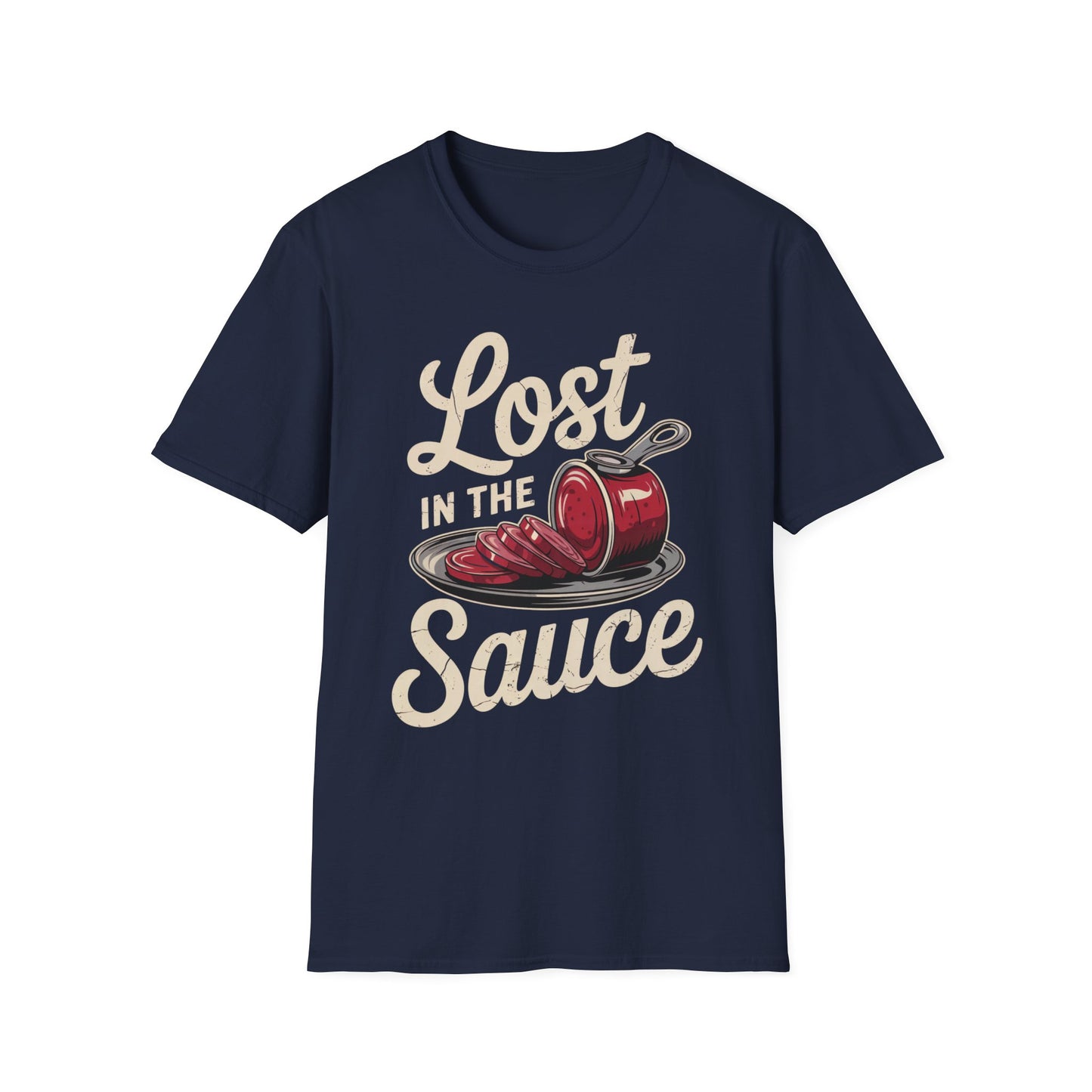 Lost in the Sauce – Retro Can Edition Short Sleeve Tee